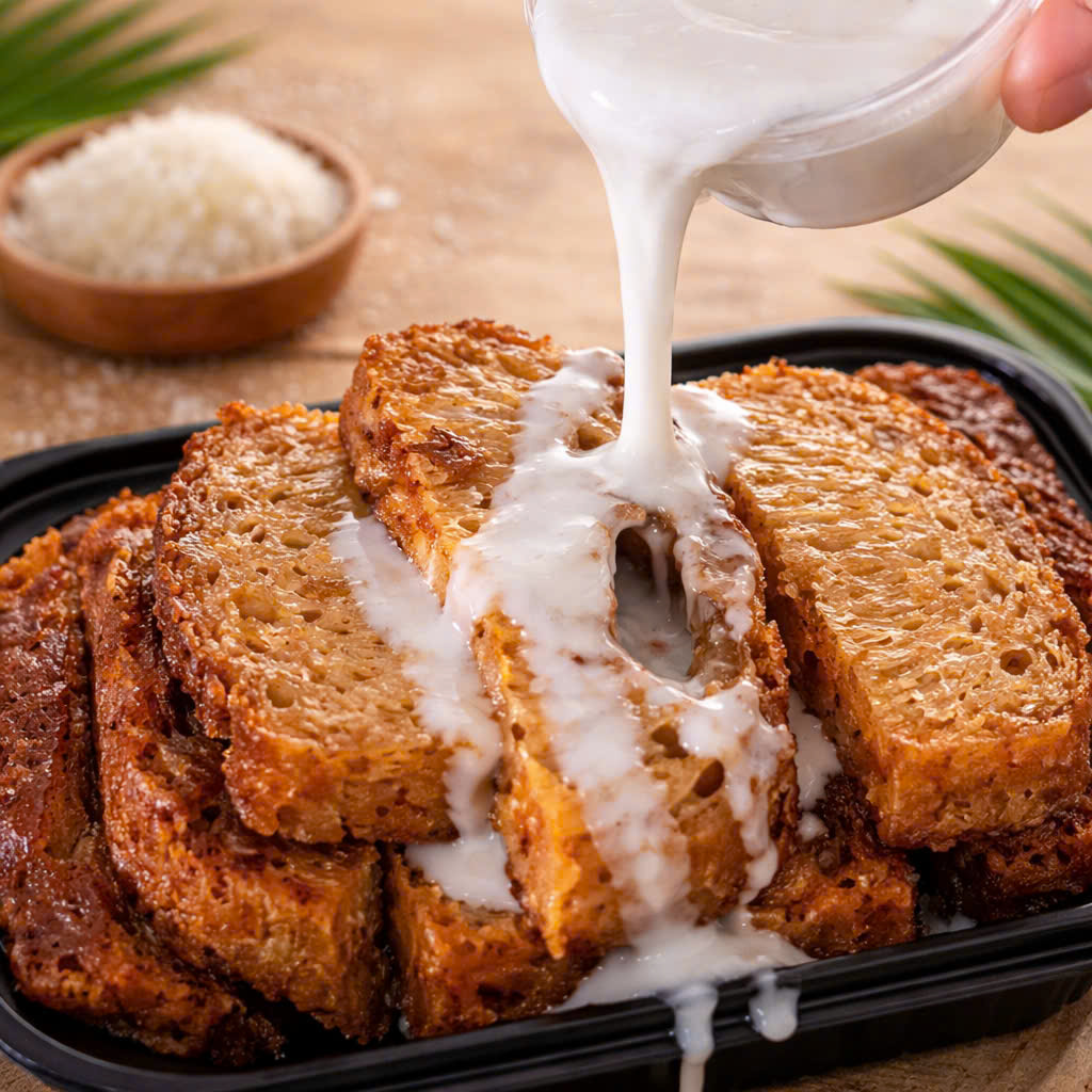 Bánh bò thốt nốt đường đen